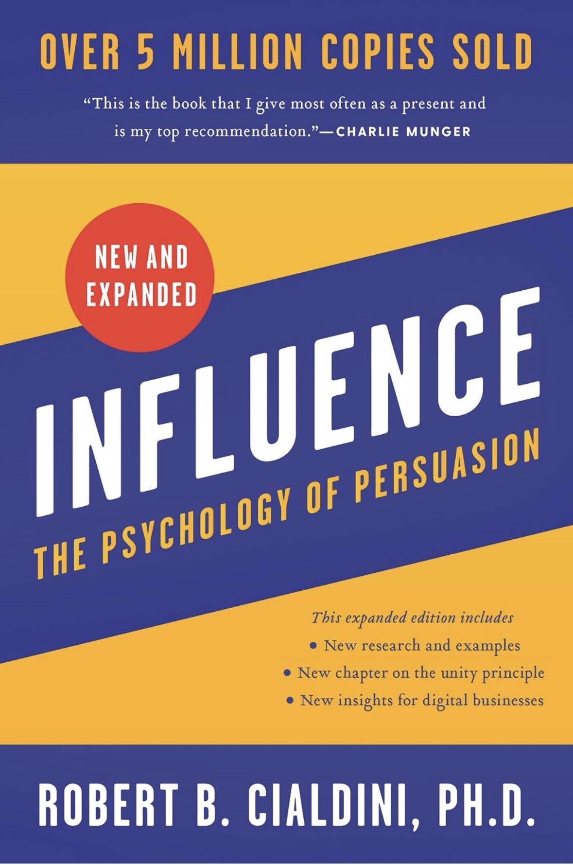 Influence: The Psychology of Persuasion cover