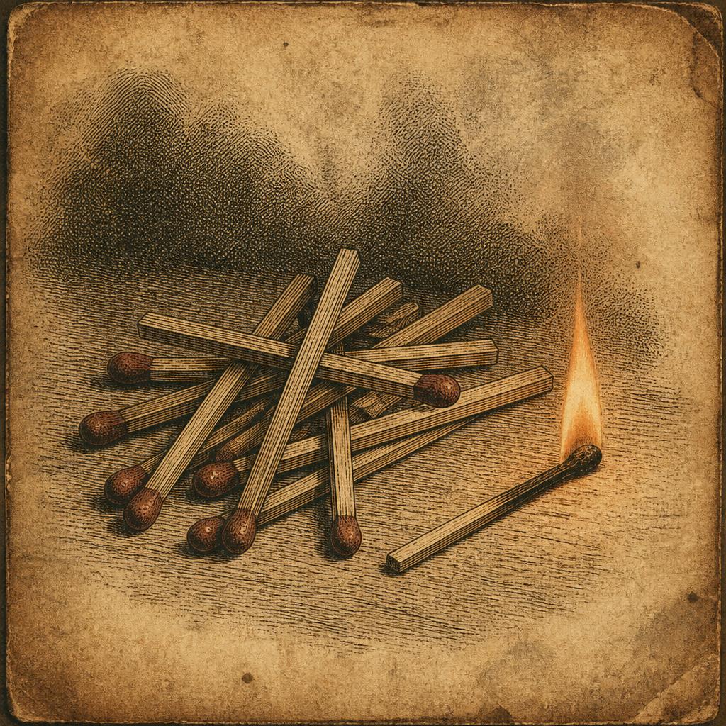 The Matchstick Men cover